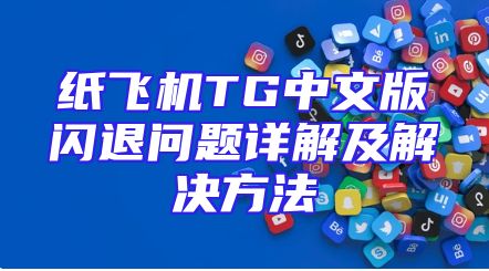 纸飞机TG中文版闪退问题详解及解决方法