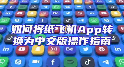 如何将纸飞机App转换为中文版操作指南