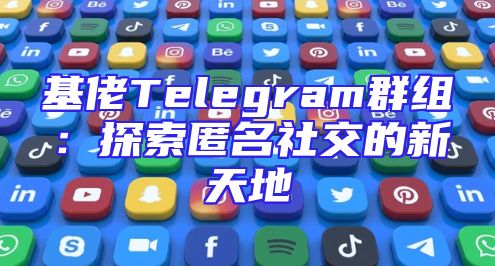 基佬Telegram群组：探索匿名社交的新天地