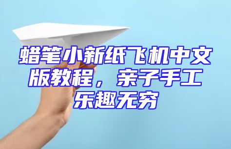 蜡笔小新纸飞机中文版教程，亲子手工乐趣无穷