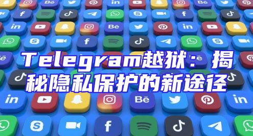 Telegram越狱：揭秘隐私保护的新途径