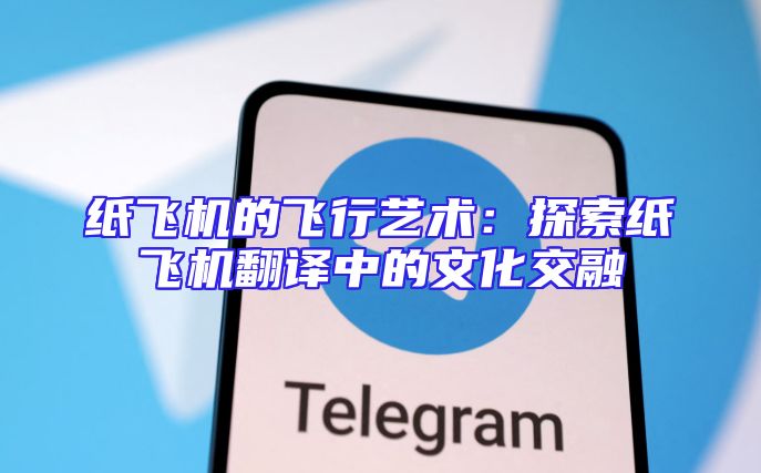 纸飞机的飞行艺术：探索纸飞机翻译中的文化交融