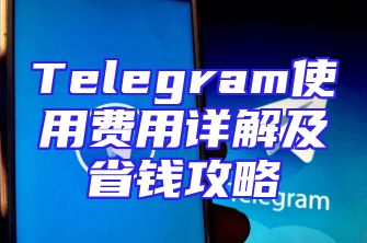 Telegram使用费用详解及省钱攻略