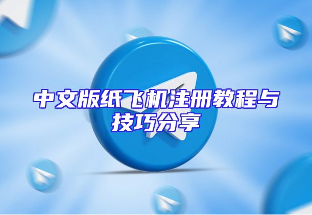 中文版纸飞机注册教程与技巧分享