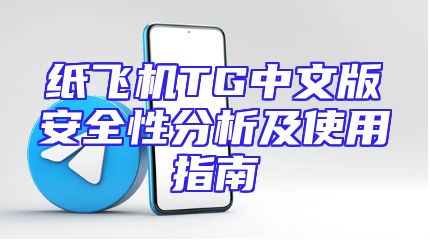 纸飞机TG中文版安全性分析及使用指南