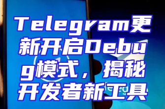Telegram更新开启Debug模式，揭秘开发者新工具