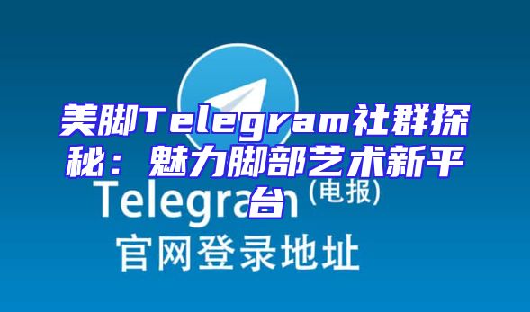 美脚Telegram社群探秘：魅力脚部艺术新平台