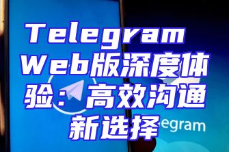 Telegram Web版深度体验：高效沟通新选择