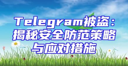 Telegram被盗：揭秘安全防范策略与应对措施