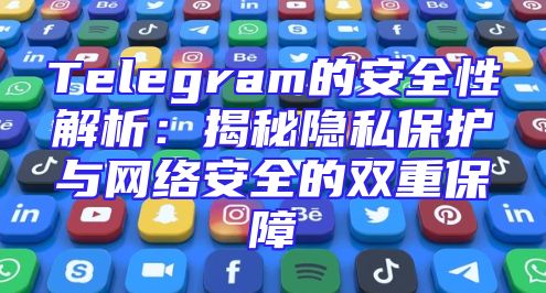 Telegram的安全性解析：揭秘隐私保护与网络安全的双重保障