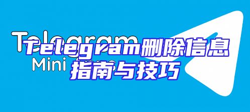 Telegram删除信息指南与技巧