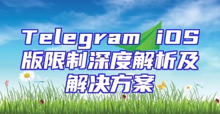 Telegram iOS版限制深度解析及解决方案