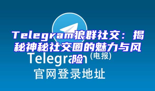 Telegram狼群社交：揭秘神秘社交圈的魅力与风险