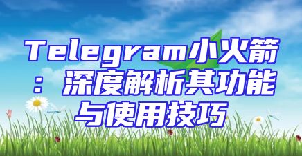 Telegram小火箭：深度解析其功能与使用技巧