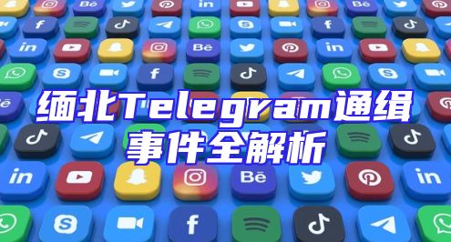 缅北Telegram通缉事件全解析