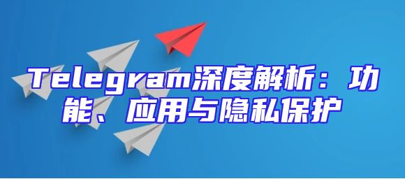 Telegram深度解析：功能、应用与隐私保护