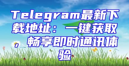 Telegram最新下载地址：一键获取，畅享即时通讯体验