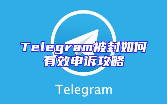 Telegram被封如何有效申诉攻略