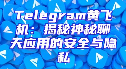 Telegram黄飞机：揭秘神秘聊天应用的安全与隐私