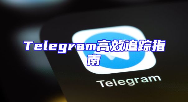 Telegram高效追踪指南