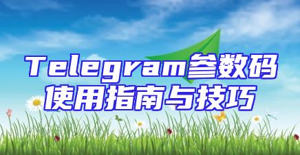 Telegram参数码使用指南与技巧