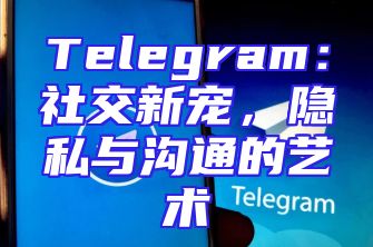 Telegram：社交新宠，隐私与沟通的艺术