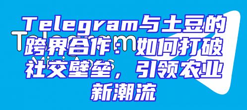 Telegram与土豆的跨界合作：如何打破社交壁垒，引领农业新潮流